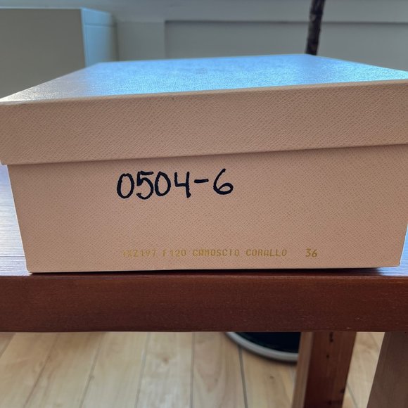 Prada Suede Wedge Heels - Salmon Pink Size 36 - Picture 11 of 11